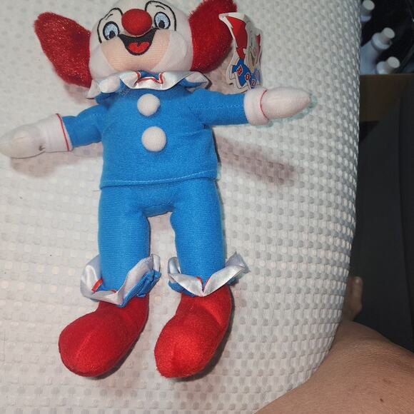 LARRY HARMANS NWT VINTAGE BOZO THE CLOWN STUFFED TOY - Picture 1 of 4